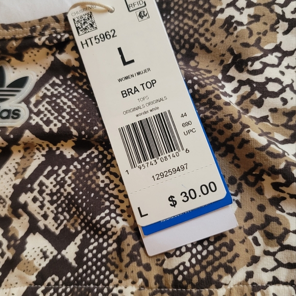 NWT Adidas Top/Short Python Set - Picture 6 of 6